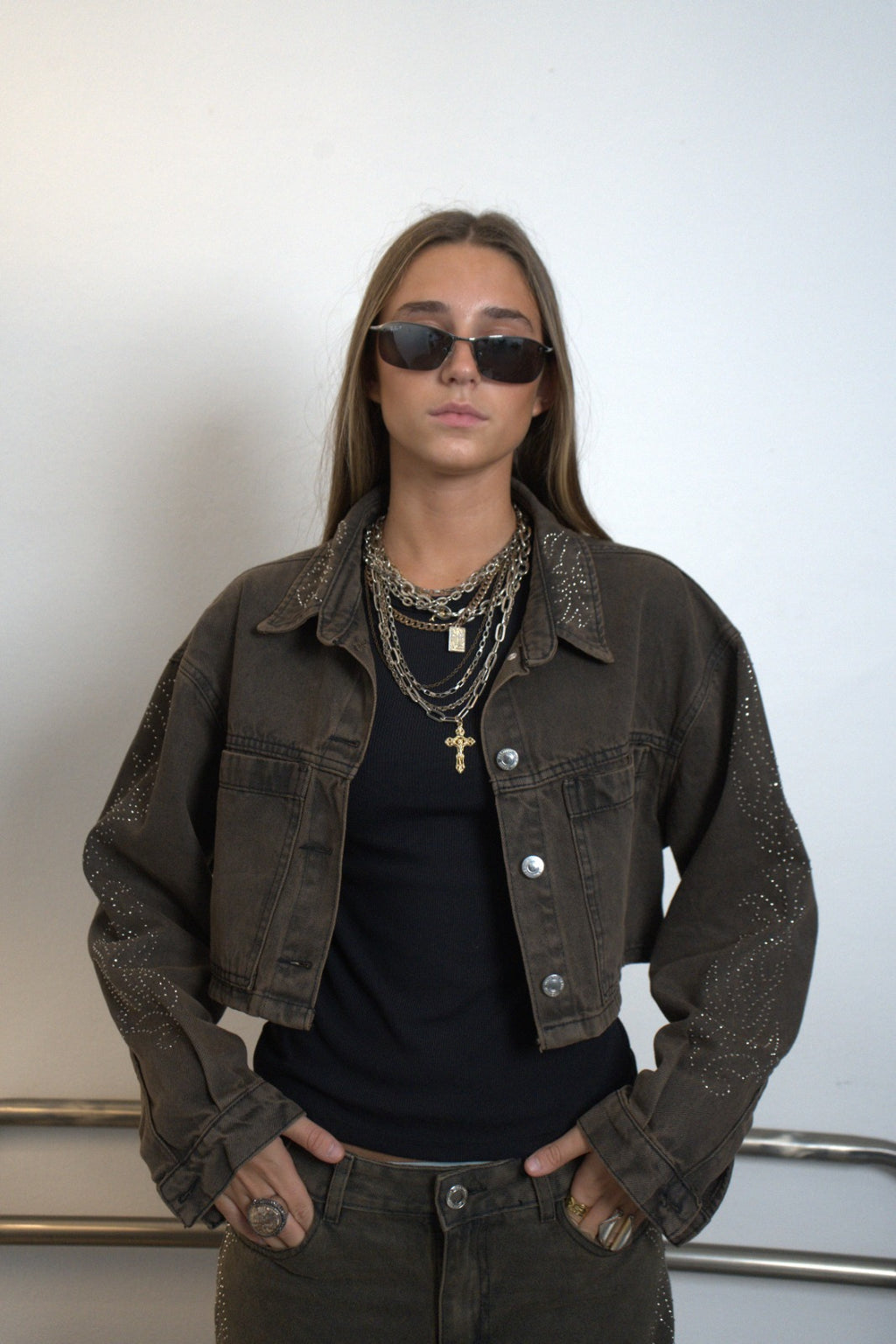 Campera Strass