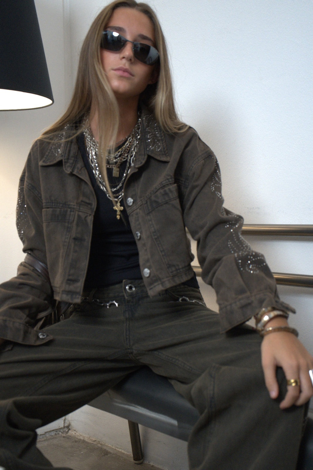 Campera Strass